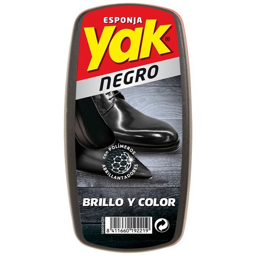 YAK Esponja netejasabates negre