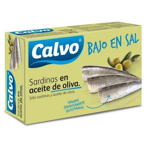 Filetes de caballa baja en sal