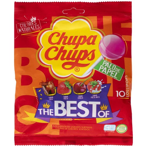 CHUPA CHUPS Assortit de caramels amb pal