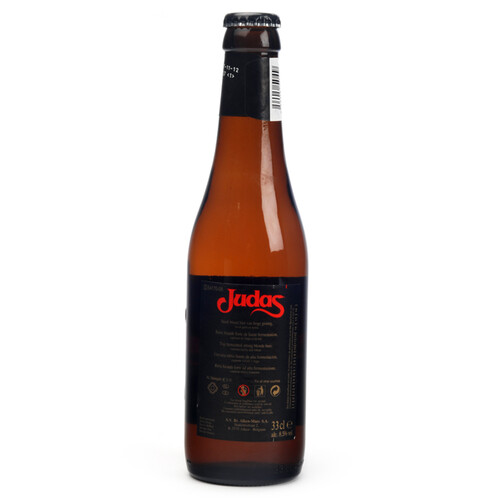 JUDAS Cervesa rossa belga en ampolla