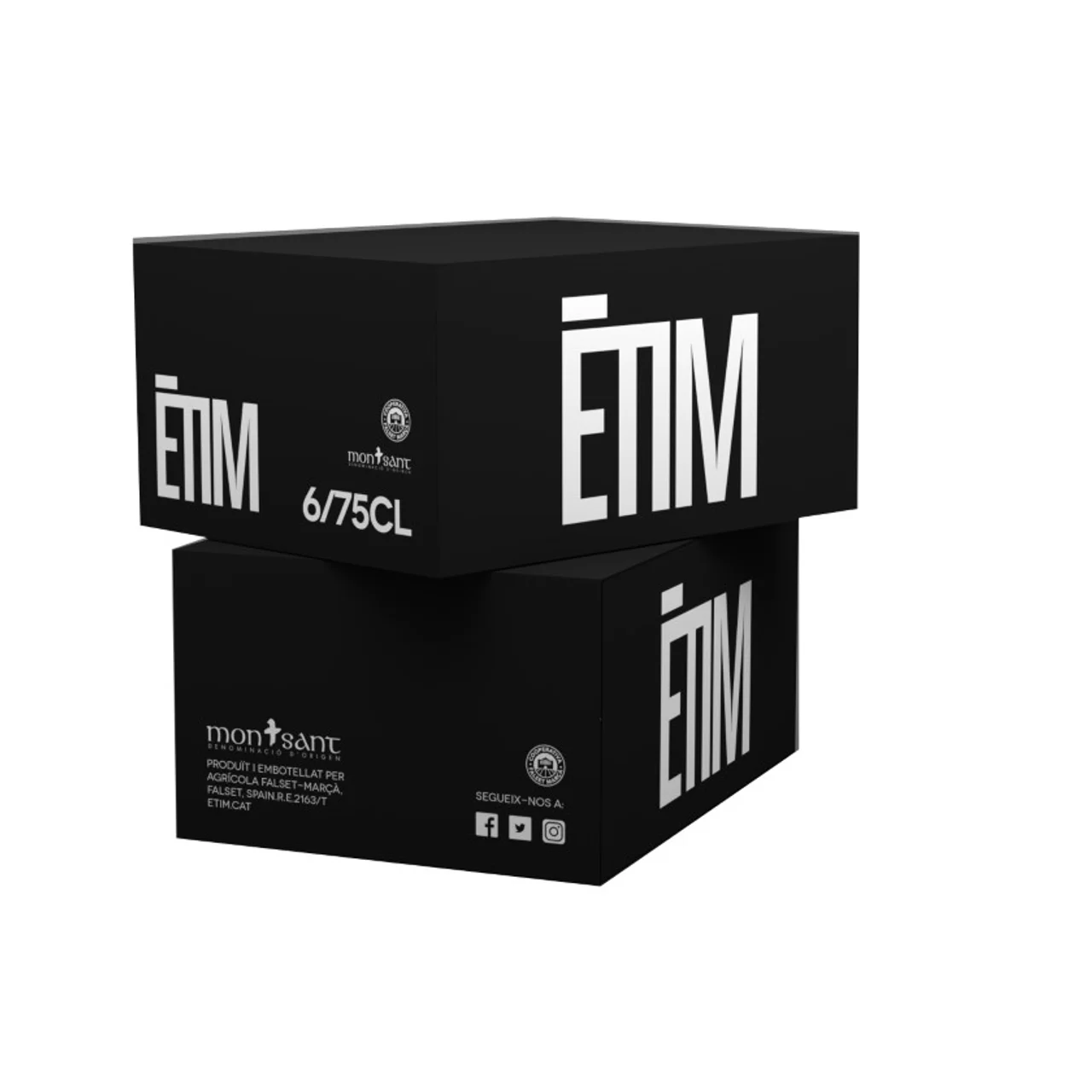 Caja de vino tinto DO Montsant crianza Km0