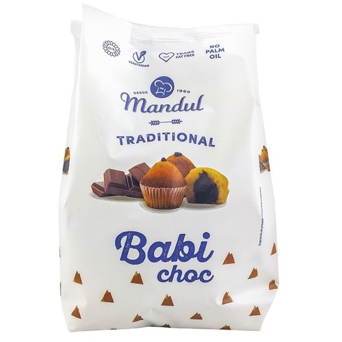 MANDUL Magdalenes mini amb crema de xocolata
