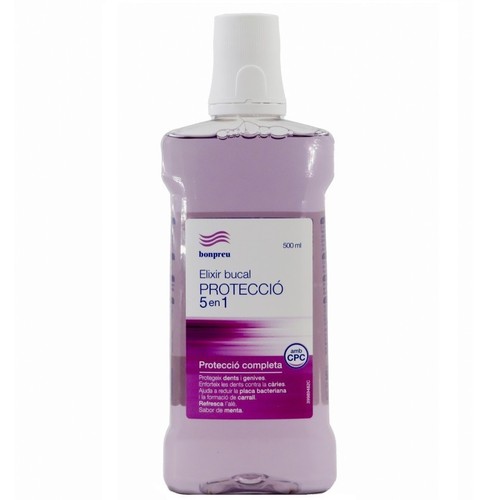 BONPREU Elixir bucal protecció 5 en 1