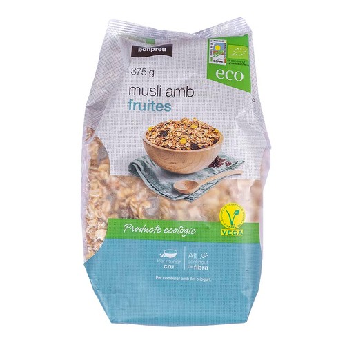 BONPREU Musli amb fruites ecològic