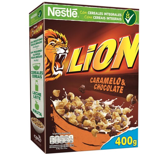 LION Cereals de caramel i xocolata