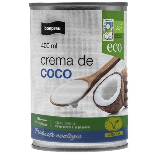 BONPREU Crema de coco ecològica