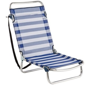 Imagen de ALCO Cadira de platja amb nansa de ratlles