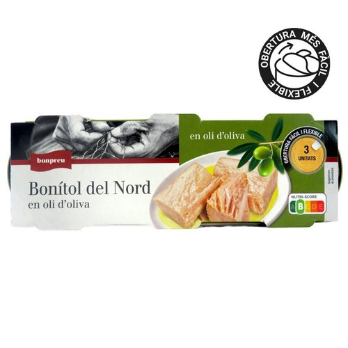 BONPREU Bonítol del nord en oli d'oliva