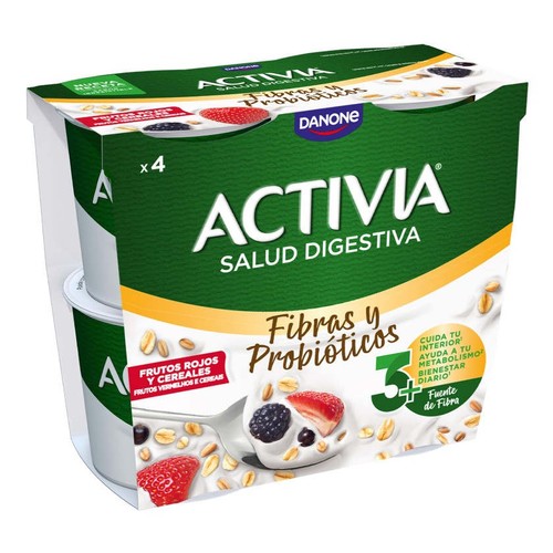 ACTIVIA Iogurt amb fruits vermells