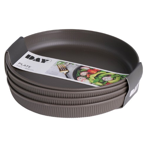  Joc de plats de color 20 cm 4 peces
