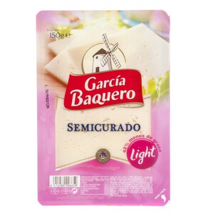 Imagen de GARCÍA BAQUERO Formatge semicurat Light llescat
