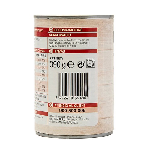 BONPREU Tomàquet triturat extra