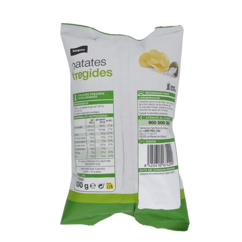 BONPREU Patates fregides ecològiques