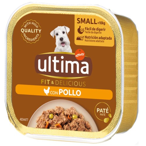 ULTIMA Menjar de pollastre per a gos petit  Fit & Delicious