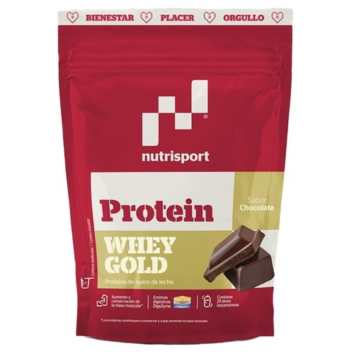 NUTRISPORT Proteïna gust de xocolata Whey Gold