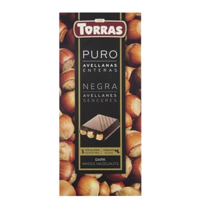 TORRAS Xocolata negra amb avellanes senceres