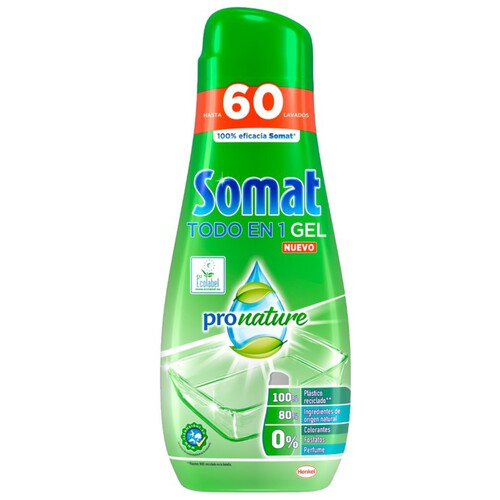 SOMAT Detergent rentavaixelles ecològic Tot en 1