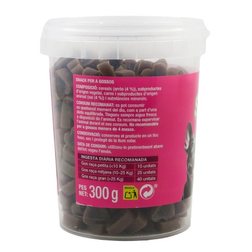 BONPREU Snack cors amb arròs i xai per a gos