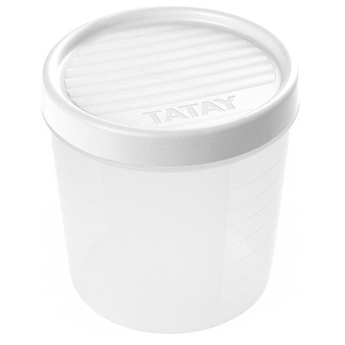 TATAY Contenidor hermètic blanc 1L