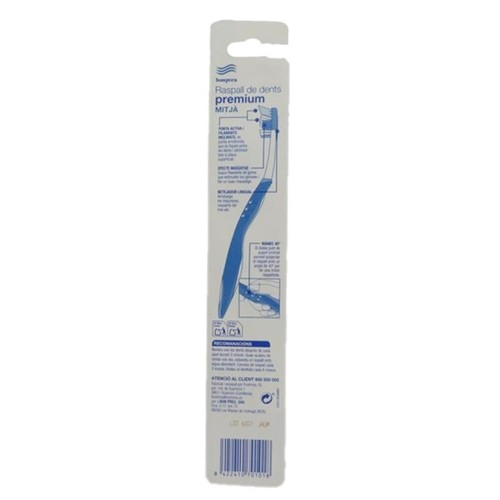 BONPREU Raspall de dents premium mitjà
