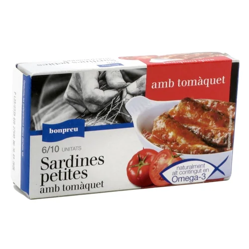 BONPREU Sardinas pequeñas en escabeche