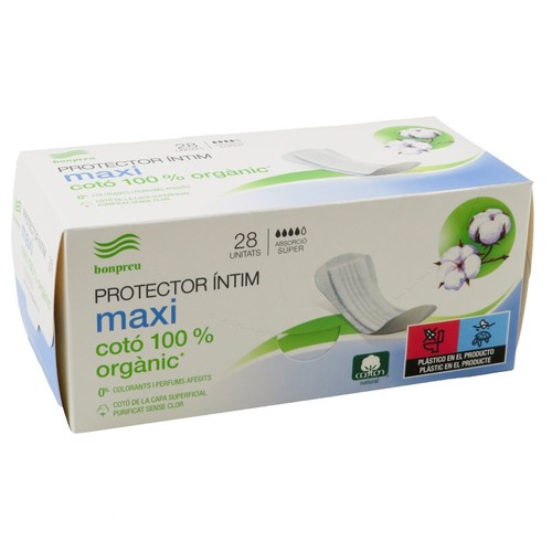 BONPREU Protector íntim ecològic maxi