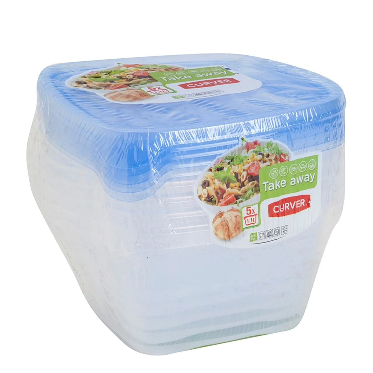 Recipientes herméticos de 1,1 L