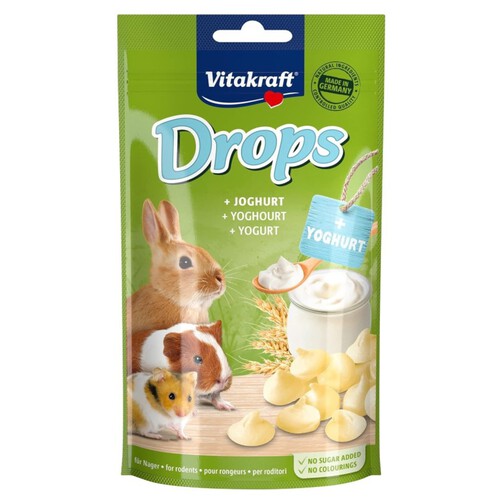 VITAKRAFT Snacks de iogurt en pols per a rosegadors Drops