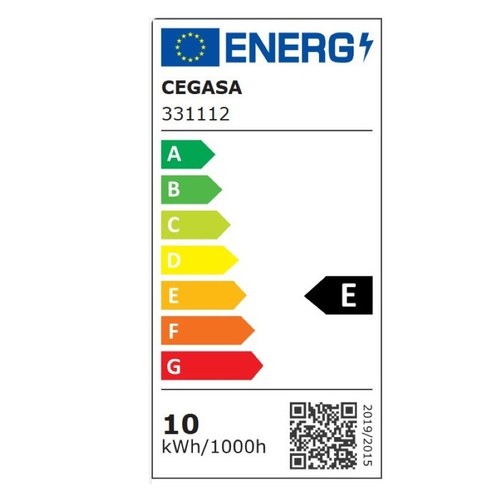 CEGASA Bombeta Led E27 llum freda 10.5W-6500K