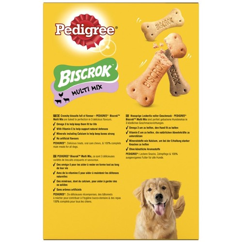 PEDIGREE Snack multi mix Biscrok per a gos adult