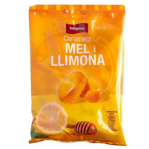 BONPREU Caramels de mel i llimona