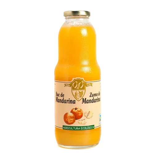 Zumo de piña y manzana ecológico Km0 en botella