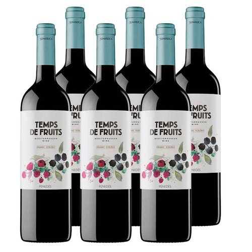 TEMPS DE FRUITS Caixa de vi negre Eco DO Penedès Km0