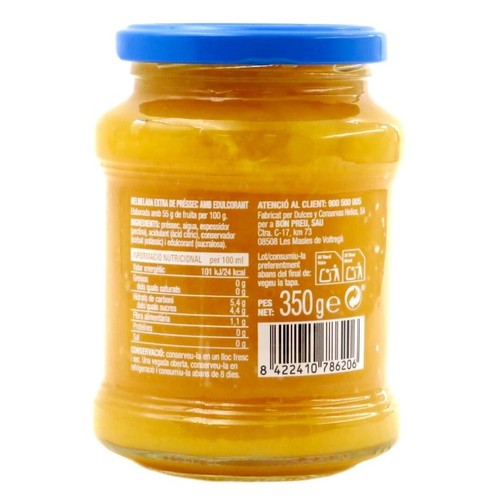 BONPREU Melmelada de préssec sense sucres afegits