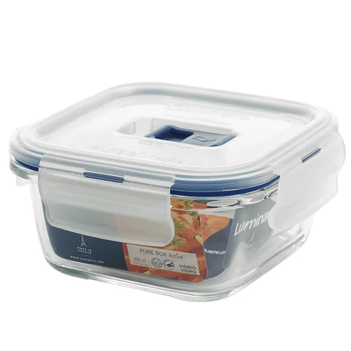 Contenedor hermético de vidrio 37 cl Cook&Eat
