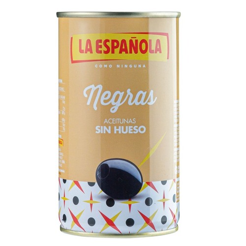 LA ESPAÑOLA Olives negres sense pinyol