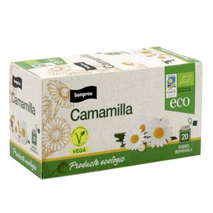 BONPREU Infusión ecológica de manzanilla