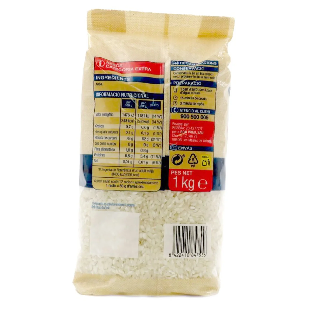 BONPREU Arroz extra