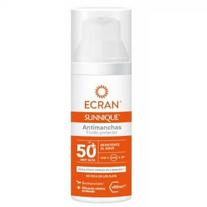 Imagen de ECRAN Fluid solar facial antitaques Sunnique