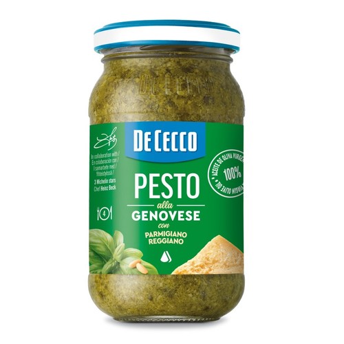 DE CECCO Salsa pesto a la genovesa