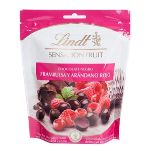 LINDT SENSATION Bombons de xocolata negra amb gerds