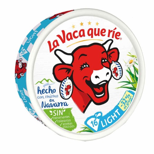 LA VACA QUE RÍE Formatge fos light a porcions