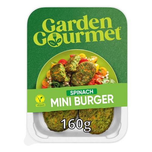GARDEN GOURMET Burger mini d'espinacs
