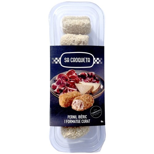 SA CROQUETA Croqueta de pernil ibèric amb formatge curat