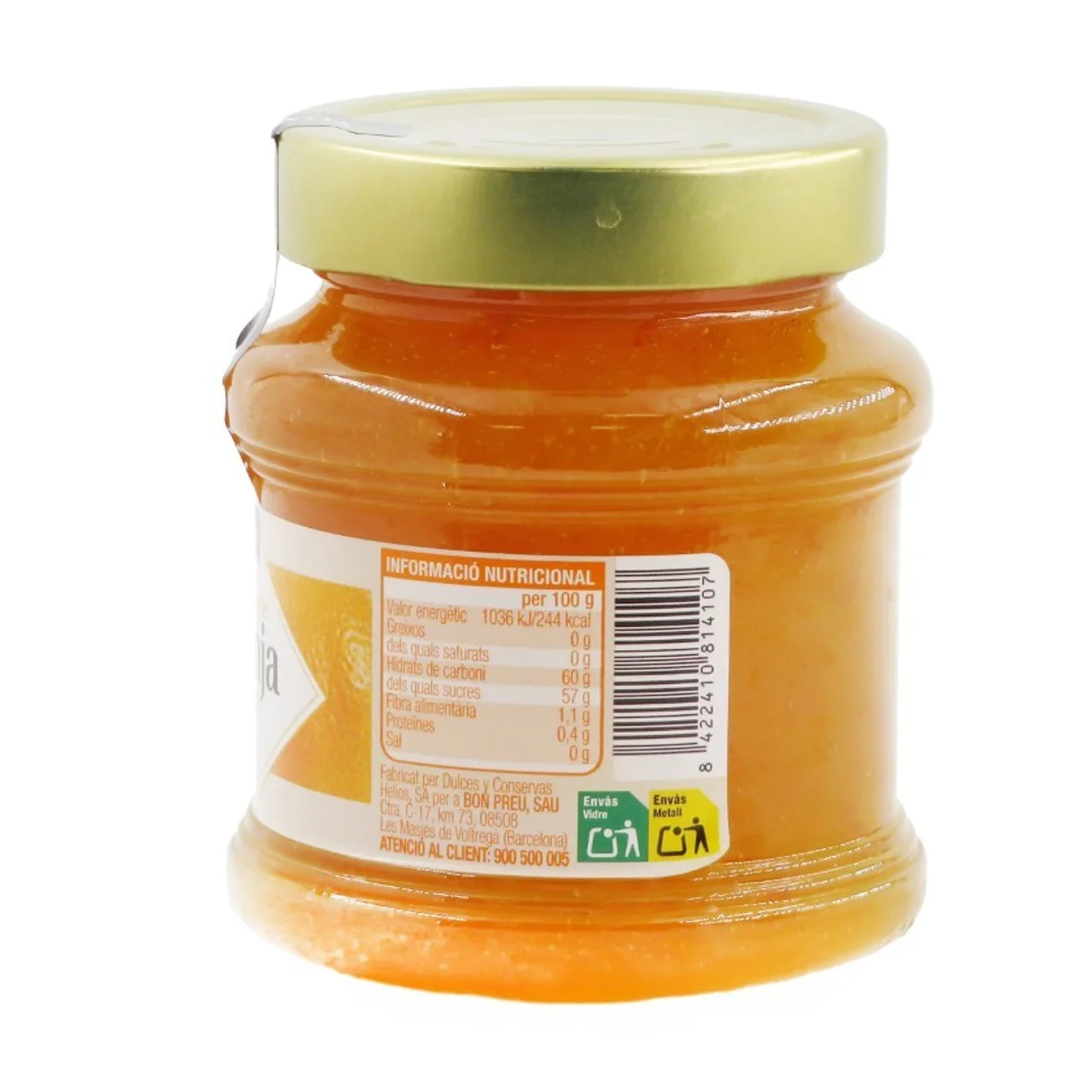BONPREU Confitura de naranja amarga