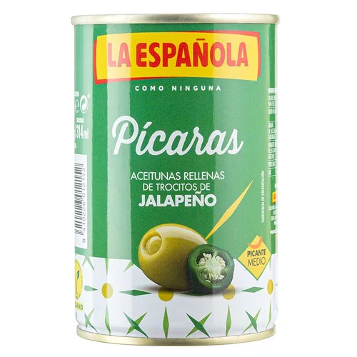 Aceitunas rellenas de limón y pimienta