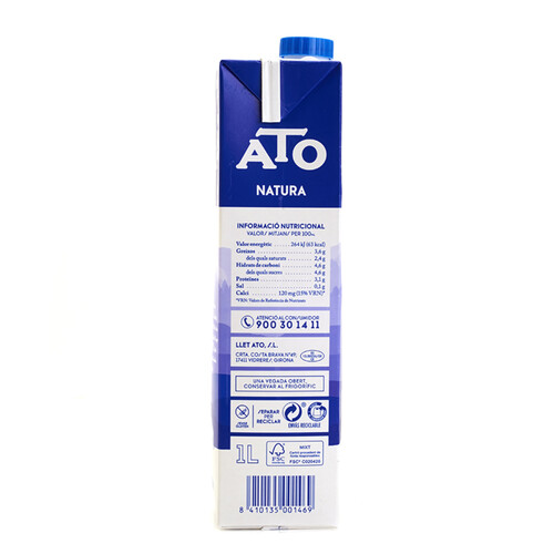ATO Llet sencera en cartró