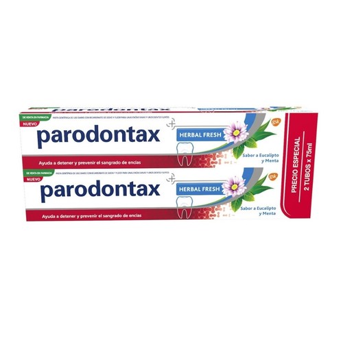 PARODONTAX Pasta dentífrica Herbal Fresh