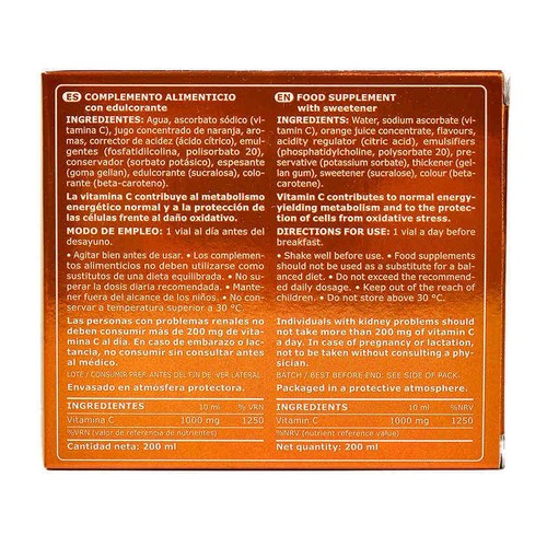 MARNYS Complement alimentari de Vitamina C