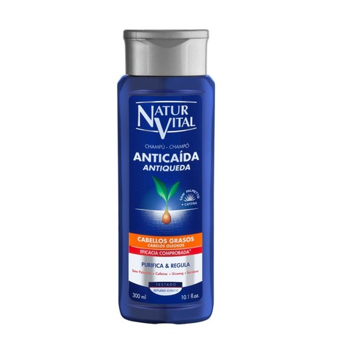 NATURVITAL Xampú anticaiguda cabell gras